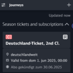 68. Das Deutschland-Ticket